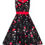 Geschenktipp Vintage Pin Up Kleid Klatschmohn